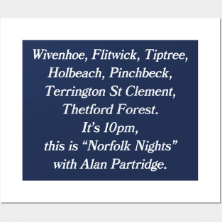 This Is Norfolk Nights With Alan Partridge Posters and Art